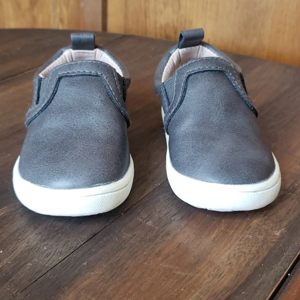Monkey Feet Leather Loafer Slip-On Shoe Sz 12-18M